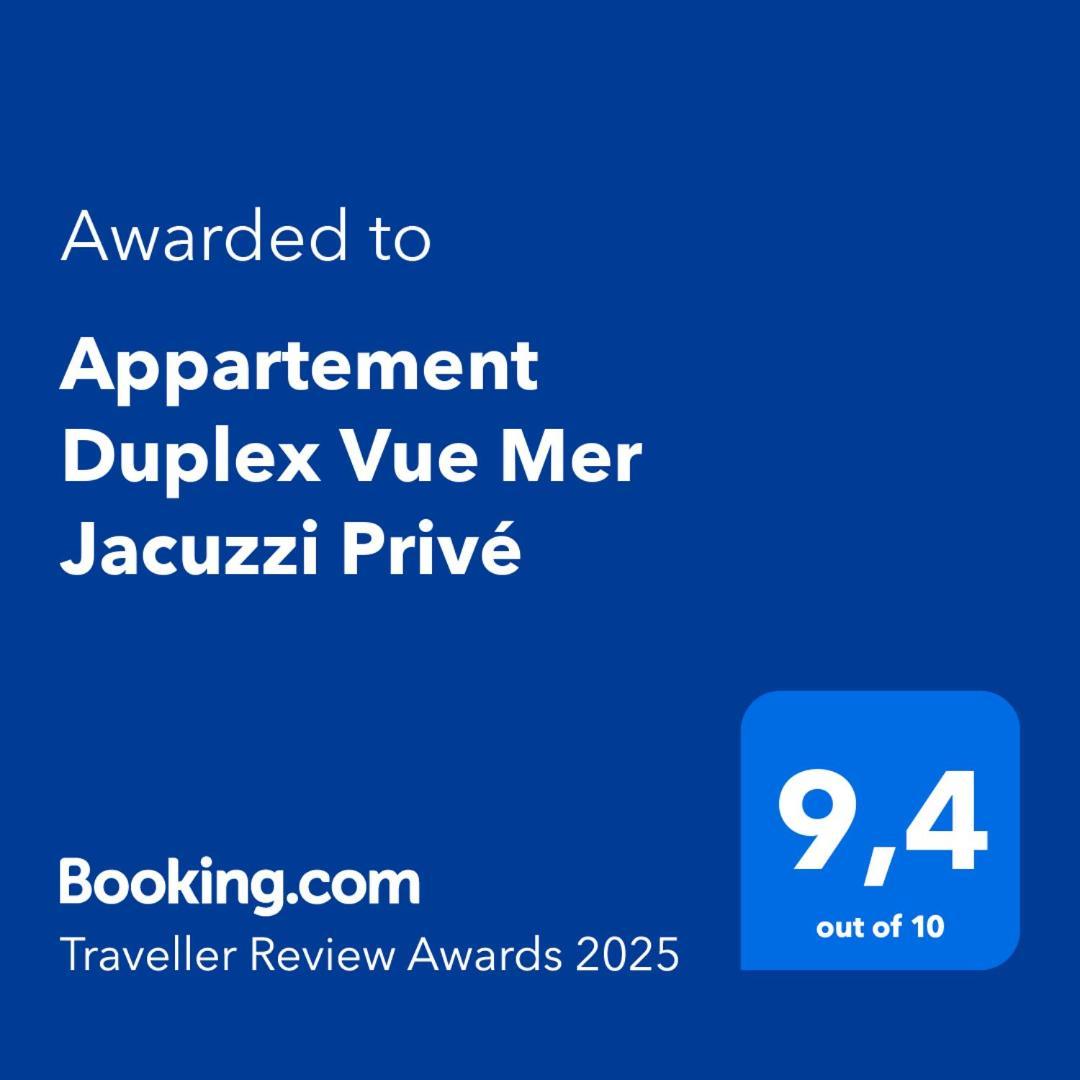 Appartement Duplex Vue Mer Jacuzzi Prive Деше Экстерьер фото